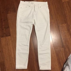 NWOT LC Lauren Conrad White Skinny Ankle Jeans